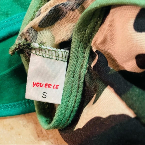 4 Piece Solid And Camouflage Dog Clothes Small - Picture 8 of 10